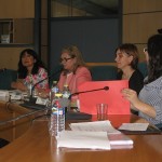 Mesa redonda Medidas para la igualdad de mujeres y hombres  en el ámbito municipa